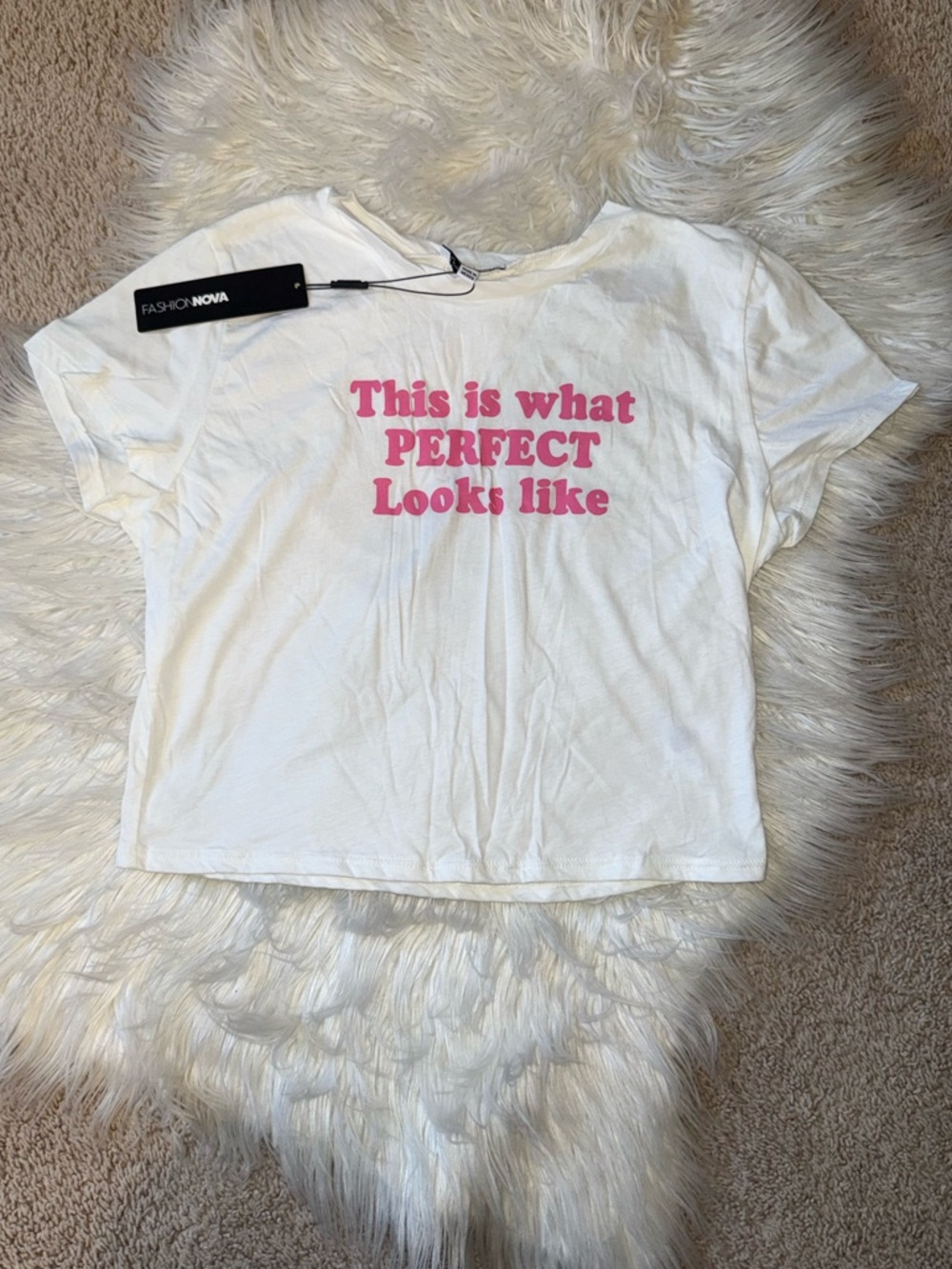 NWT Large Fashion Nova crop top.